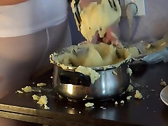 Masturbation In victory anal In The Kitchen, Mashed Potatoes