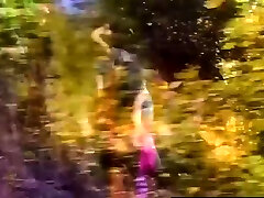 Naked badass sluts jumping into a lake