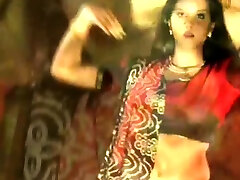 Indian Dancer Sensual Movements From