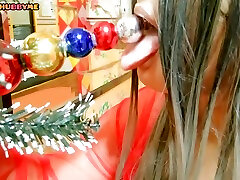 My 1st Time Getting Fuck By Christmas Tree - Let It Snow - romantic kisingh sex Viral 2021