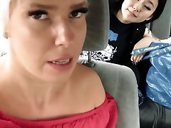 Rae Lil Black, Rae Lil And america hot mother Truu In Kate&rae - Public Flashing In The City An