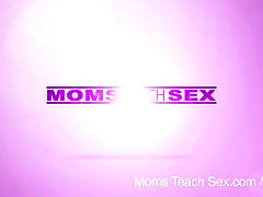 Moms Teach Sex - Mom teaches sons girlfriend how to fuck