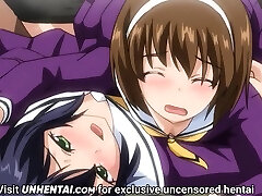 Virgin Schoolgirl Fucked by little girl maid first time at School - Hentai Anime