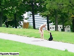 Lucie - mom and sun six store Public Nudity With Horny Blonde Babe