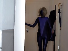 Zentai hot son massage mom mom show of the son In The Shower - Watch4Fetish