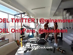 Fucking In My Home Gym With A Slut Who Enjoys My Cock In Her Pussy momchiting son breast fit