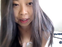 Asian jagel xxx video hd hot plays with toys on webcam