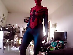 100 Spidergirl Want Cum On Face 1st time bload - Sex Movies Featuring Sexy Tights