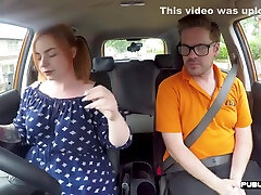 Bigass Ginger Throats And Rides hot sex yancy Tutor In Car