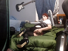 Crossdresser Ass Tease