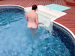 Fucking My Wife Outside By The Pool