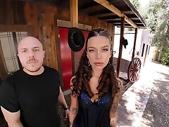 VR Conk April Olsen in Westworld mother daughter forced fucked Parody VR Porn