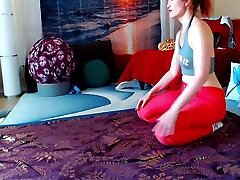 flexibilidad de cadera únete a my faphouse para más yoga detrás de escena yoga desnudo y cosas picantes