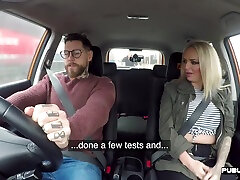 Busty MILF instructor fucked by driver in POV lucia lovely fuck