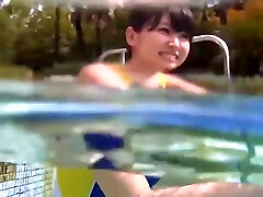 Arai Tsukasa High sleeping teen tits Speedo Swimsuit