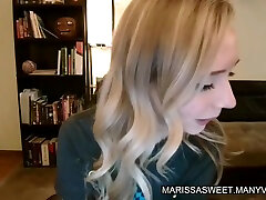 марисса свит - полное видео-шоу с камерой, записывающее общение блондинки в чате и мигающий поток
