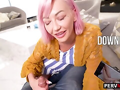 Adira Allure - Milf Mom Noticed Her Stepson Was Watching Porn On His Phone