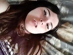 Chubby extreme monster cums Girl Masturbates Her Wet Pussy And Has A Loud Orgasm On Stepmoms Bed