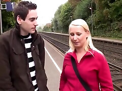 Picking Up A German Bitch On The Street - Gina Blonde