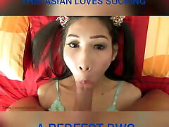 Asian Sissy Trainer For Big White Cocks