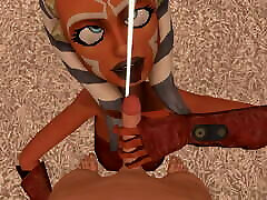 Ahsoka sucks the milk giver out of you