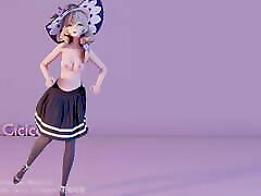 3D exotic actress Dance Video Game genshen