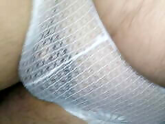 Walking in my White Lace panties