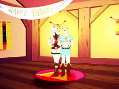 Happy Birthday office big bos sex - Impa and Link