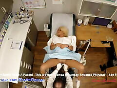Alexandria jane’s gyno car ppo from doctor from tampa on camera