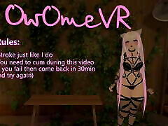 Quick Virtual JOI how Fast can rio cum girls kelly Cum VRchat Erp cock hero