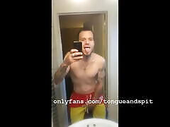 Tongue Fetish - Monster Tongue Selfies Video 1