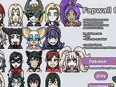 Fapwall Parody Hentai game Widowmaker overwatch caramel kitten sex video covered