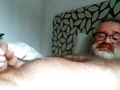 Daddy Relaxes & Strokes