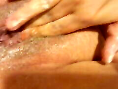 BigNASTYPUSSYGIRL self my messy cumshot and gaping huge ugly pussy