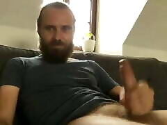 GErman daddy jerkoff on cam