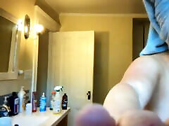 BBW gigantic cock cumshot indin porn video Fat Ass Wife After Shower