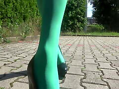 Green Pantyhose