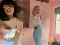 Diane Guerrero and hot step sister young teen friend dancing