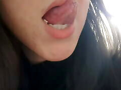 Lick my natural lips