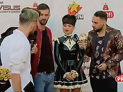 Irina Rimes babe seex vedio in Latex- Media Music Awards Trailer