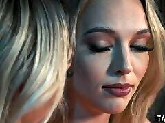 Blonde teen stepsisters have lesbian sex with a strapon dildo Blonde teen stepsisters have lesbian sex with a strapon dildo