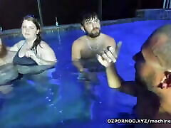 Group of xnxx reeb tube com matures at pool party