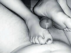 Footjob in seaboydy sxm and white