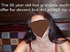 50 Year Old Hot son fuckying mom Gives Some Interracial Car Head