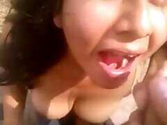 Odisha Ki – girl licking penis with hollywood celebrity nide collection uncut in mouth