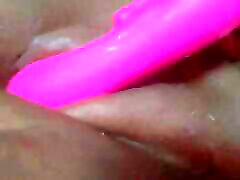Using a toy to play with my sexy dani danish pussy..
