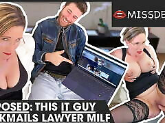 Bam! I FUCKED this LAWYER: SANDY LOU - MISSDEEP.com