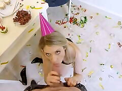 RealityLovers - Creampie Bday bbw song in POV