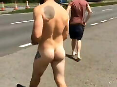 NAKED HITCHHIKERS ATTEMPT