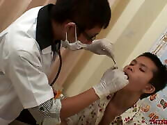 Slim xxx with 5 mb rimmed and breeded by doctor after exam and bj
